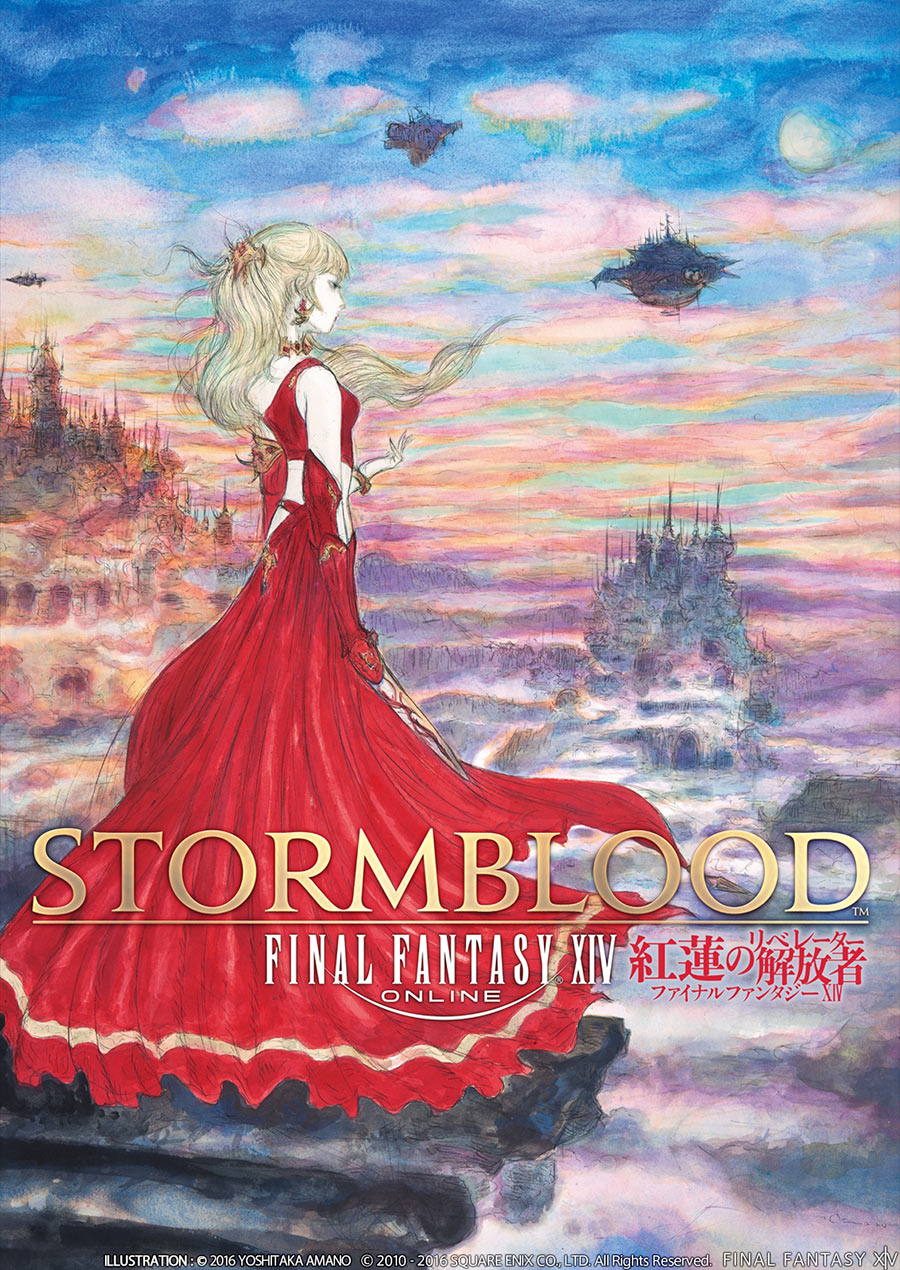 Amano Art from Final Fantasy XIV: Stormblood