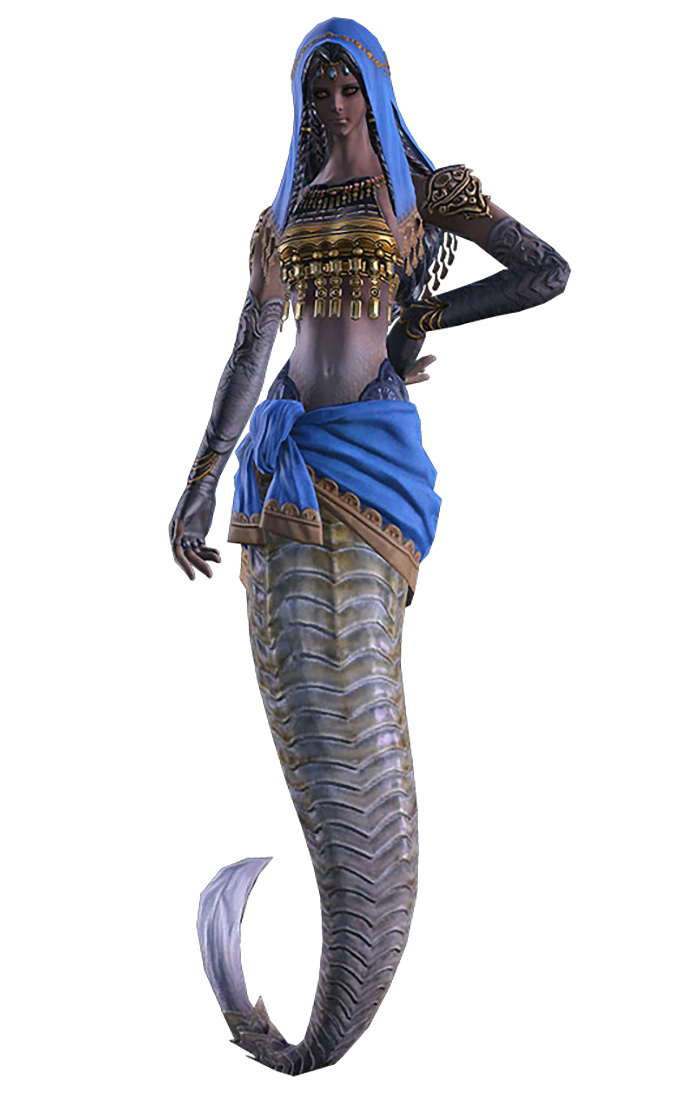 Ananta Render from Final Fantasy XIV: Stormblood