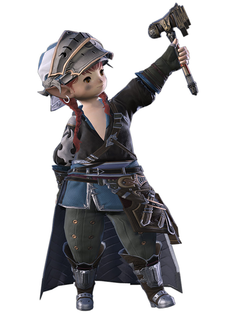 Armorer Render from Final Fantasy XIV: Stormblood