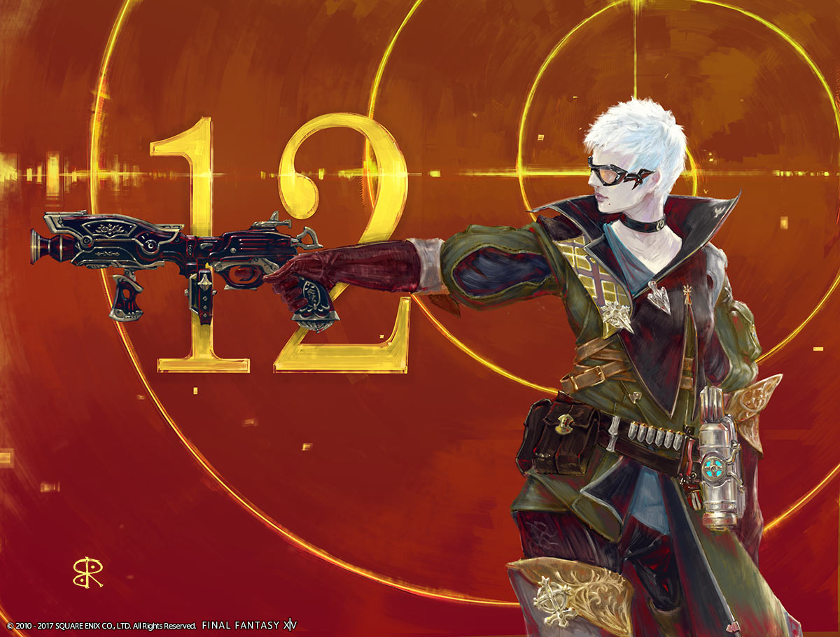 Countdown 12 Art from Final Fantasy XIV: Stormblood