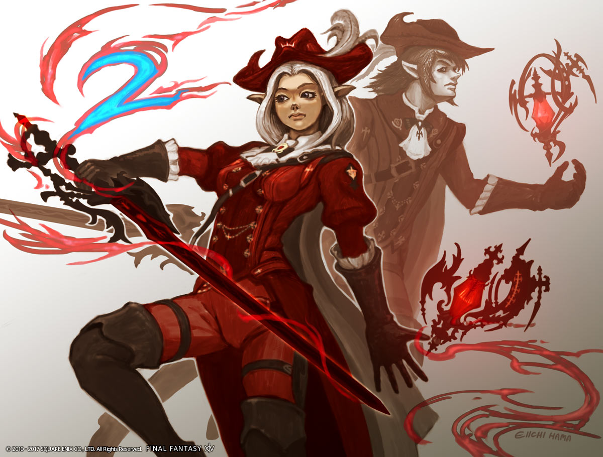 Countdown 2 Art from Final Fantasy XIV: Stormblood