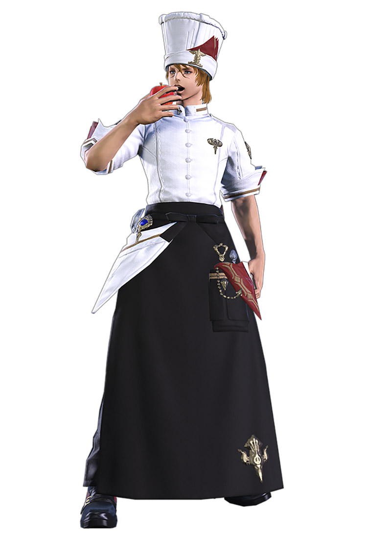 Culinarian Render from Final Fantasy XIV: Stormblood
