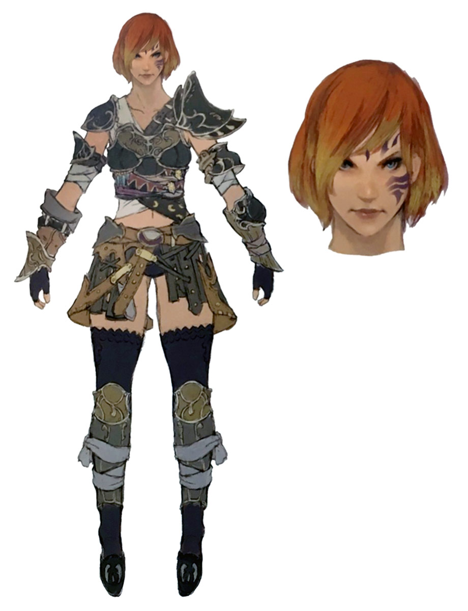 Fordola Concept Art from Final Fantasy XIV: Stormblood