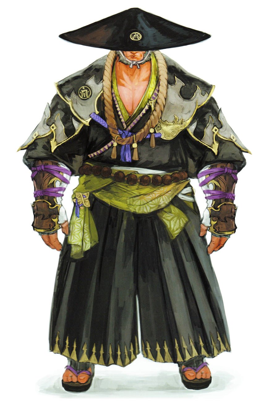 Gosetsu Concept Art from Final Fantasy XIV: Stormblood