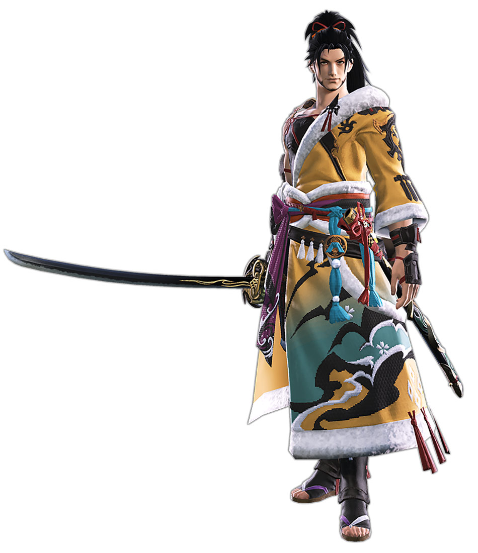 Hien Render from Final Fantasy XIV: Stormblood