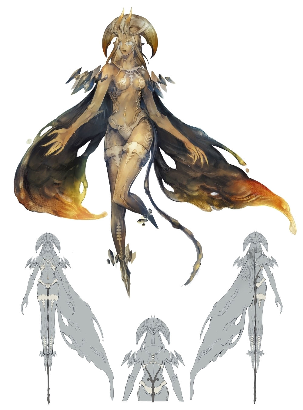 Lakhamu Concept Art from Final Fantasy XIV: Stormblood