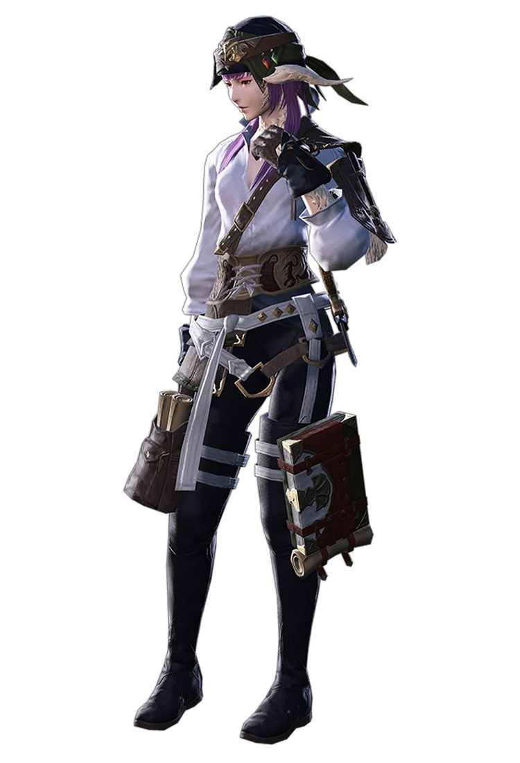 Leatherworker Render from Final Fantasy XIV: Stormblood