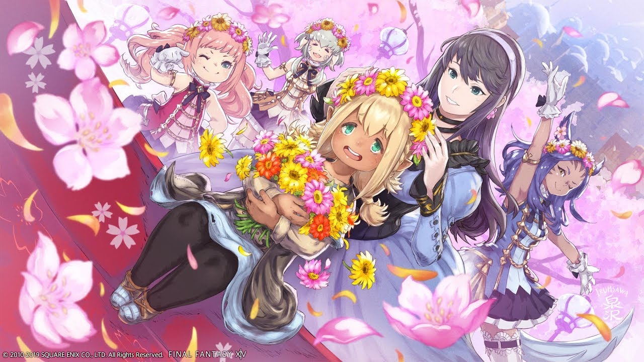 Little Ladies Day 2019 Art from Final Fantasy XIV: Stormblood
