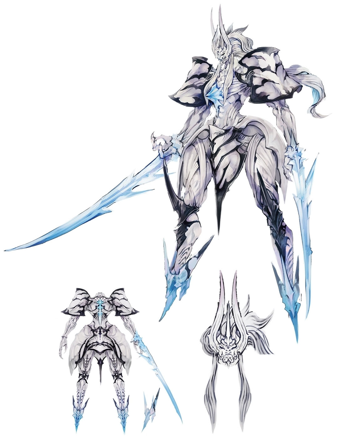 Louhi Concept Art from Final Fantasy XIV: Stormblood