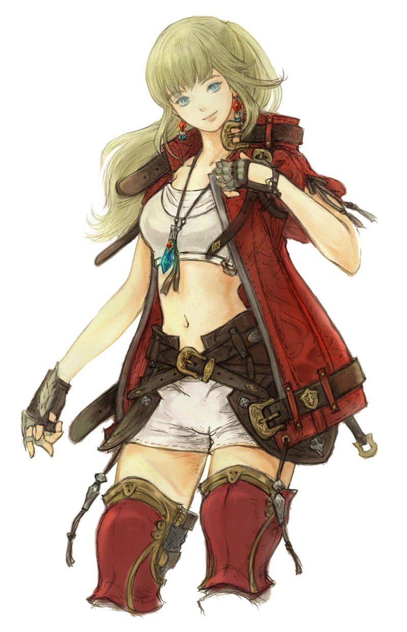 Lyse in Adventurer Outfit Art from Final Fantasy XIV: Stormblood
