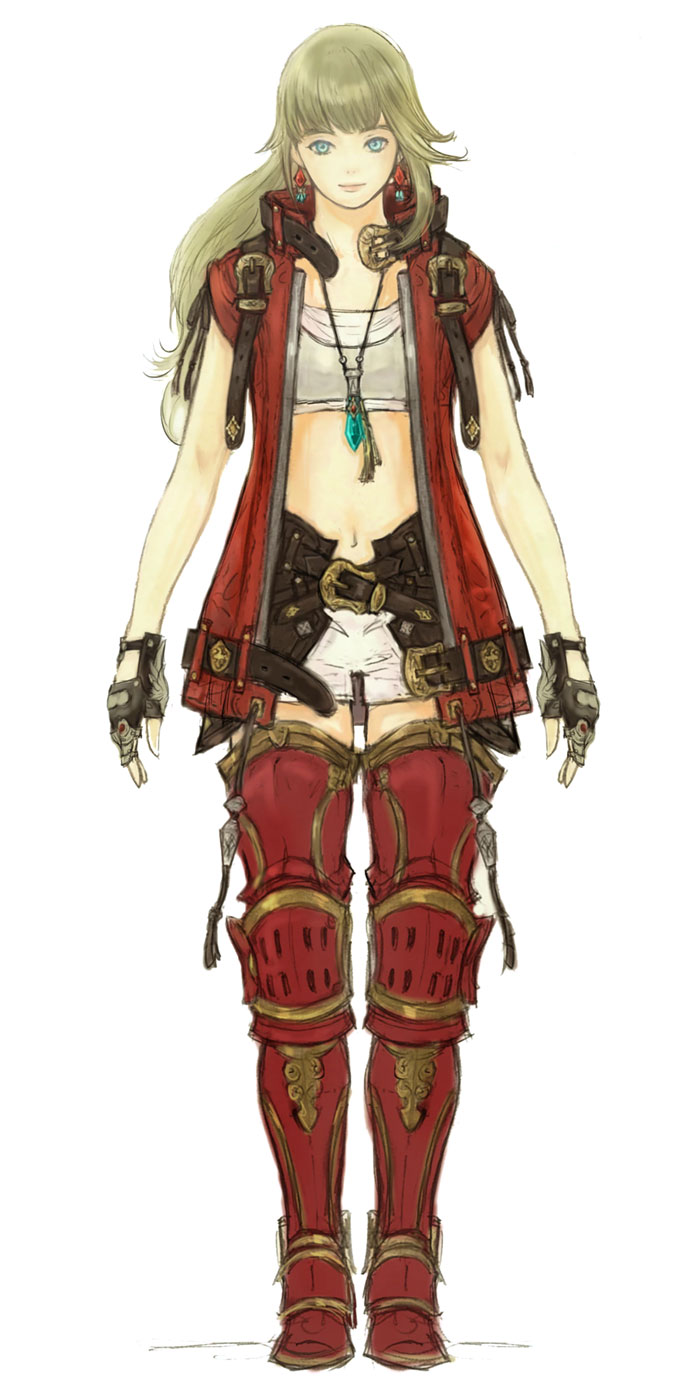 Lyse Concept Art from Final Fantasy XIV: Stormblood