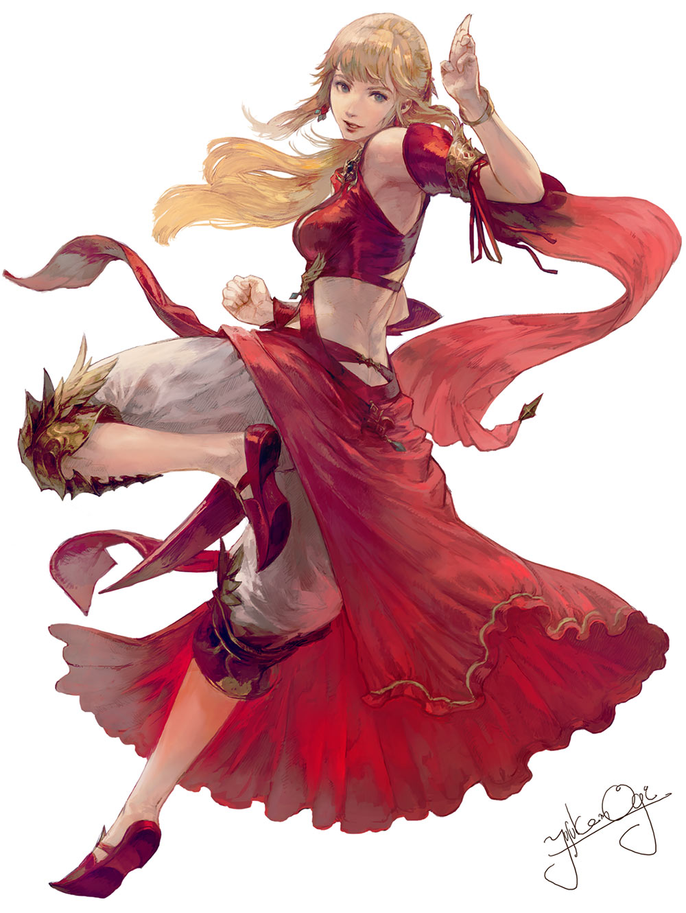 Lyse Art from Final Fantasy XIV: Stormblood
