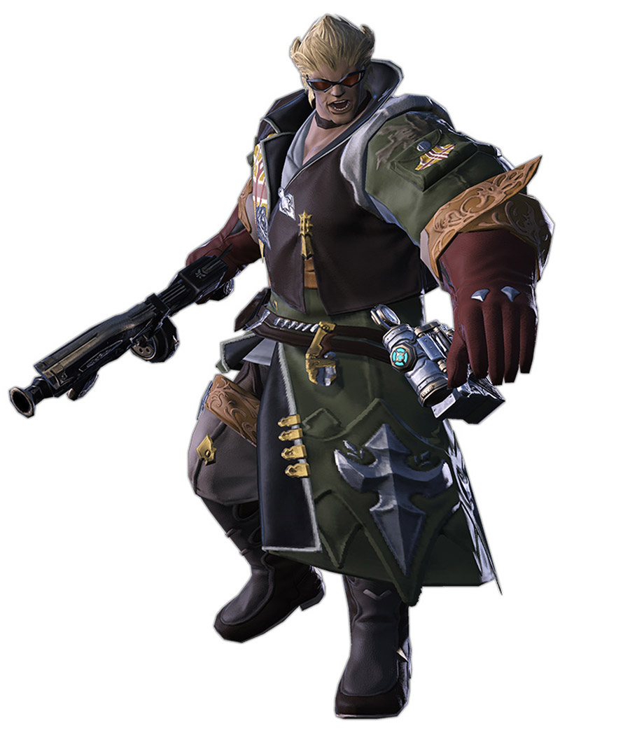 Machinist Render from Final Fantasy XIV: Stormblood