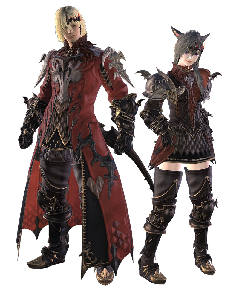 Monster Hunter World Armor Art from Final Fantasy XIV: Stormblood