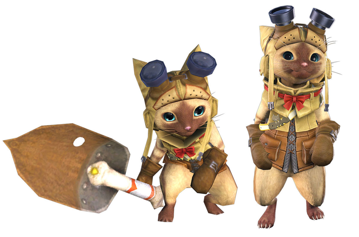 Palico Art from Final Fantasy XIV: Stormblood