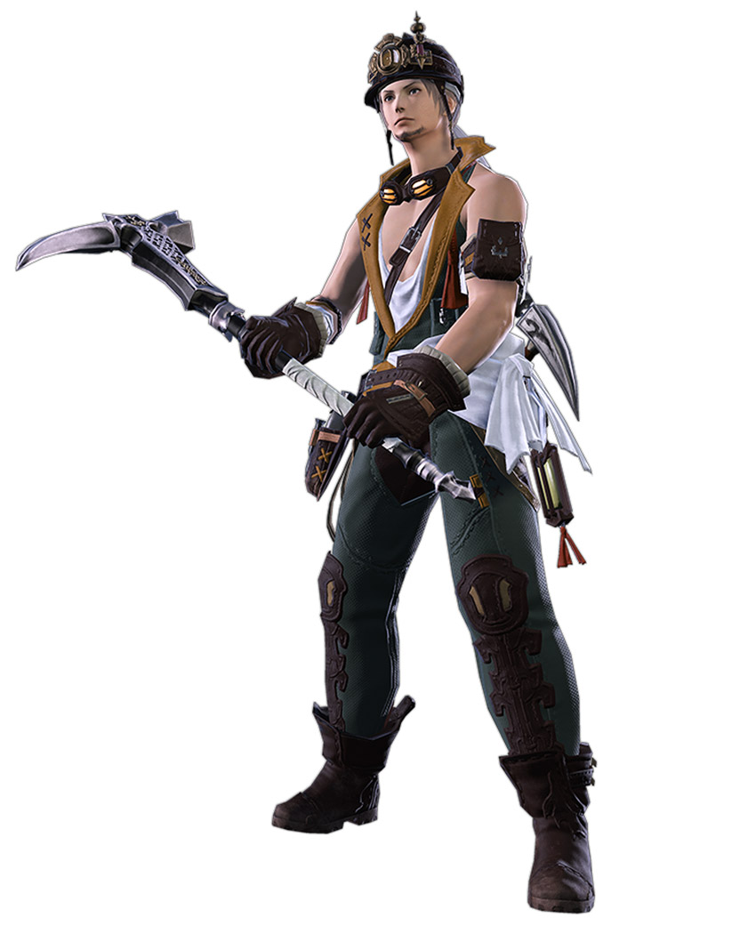 Miner Render from Final Fantasy XIV: Stormblood