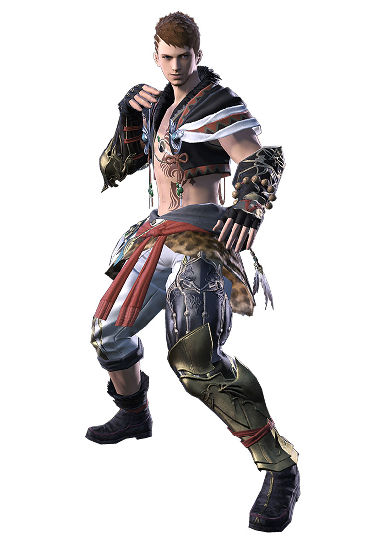 Monk Render from Final Fantasy XIV: Stormblood
