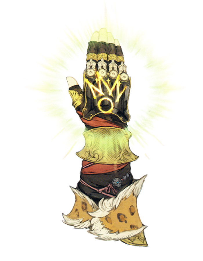 Monk's Sudarshana Chakras Art from Final Fantasy XIV: Stormblood