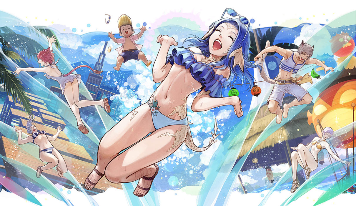 Moonfire Faire 2018 Art from Final Fantasy XIV: Stormblood