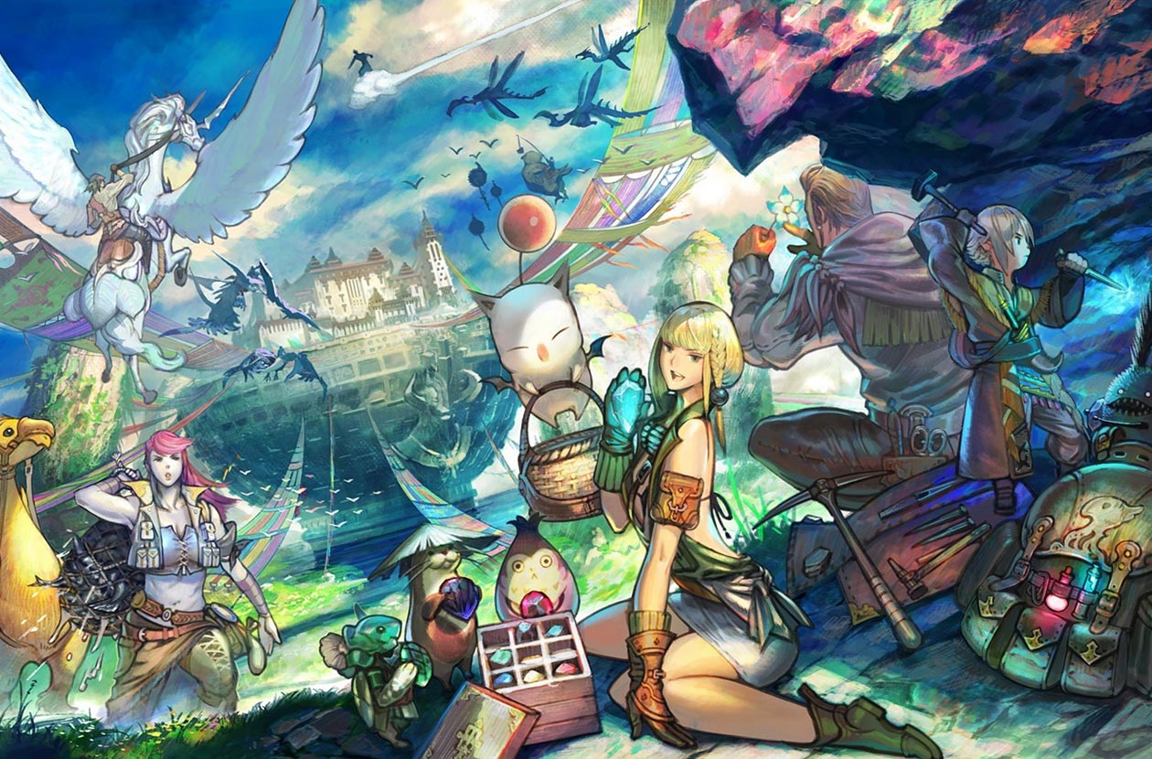 Patch 4.1 Art by Rokuma Saitou from Final Fantasy XIV: Stormblood