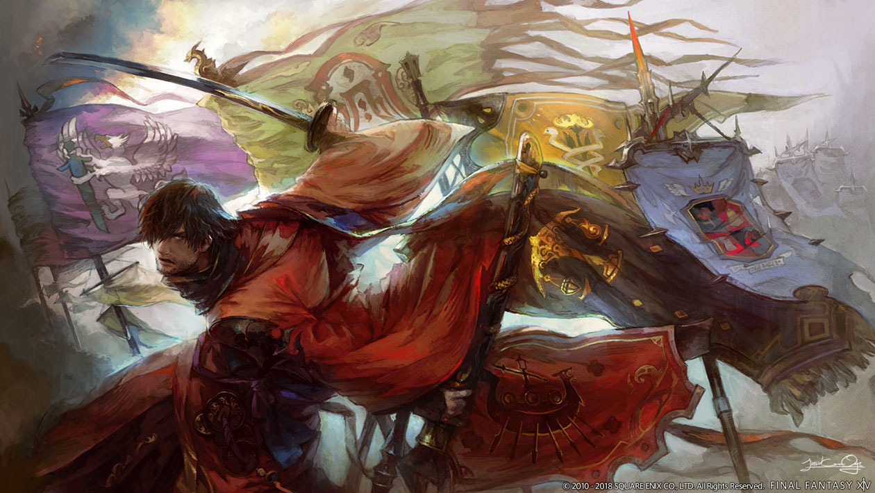 Patch 4.5, A Requiem for Heroes Art from Final Fantasy XIV: Stormblood
