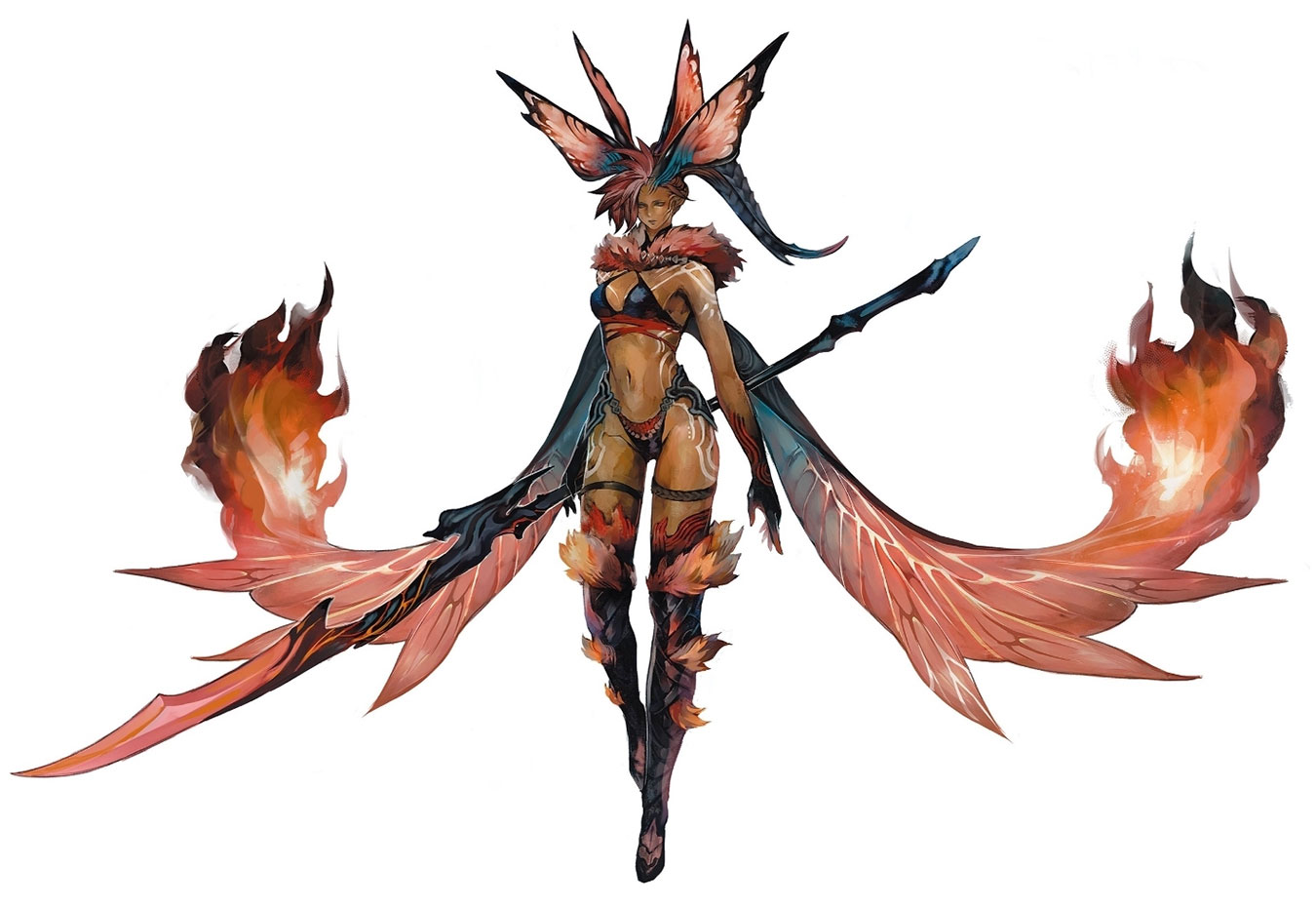 Penthesilea Concept Art from Final Fantasy XIV: Stormblood