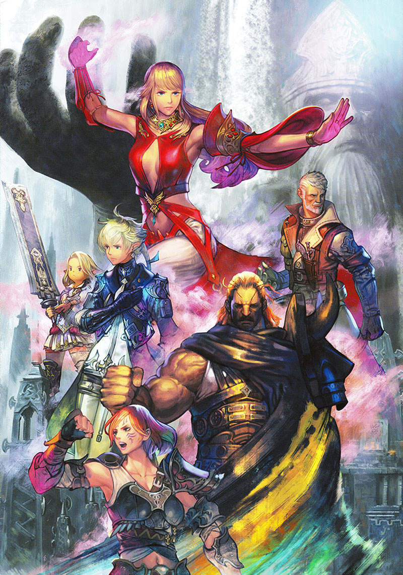 Promotional Poster Art from Final Fantasy XIV: Stormblood