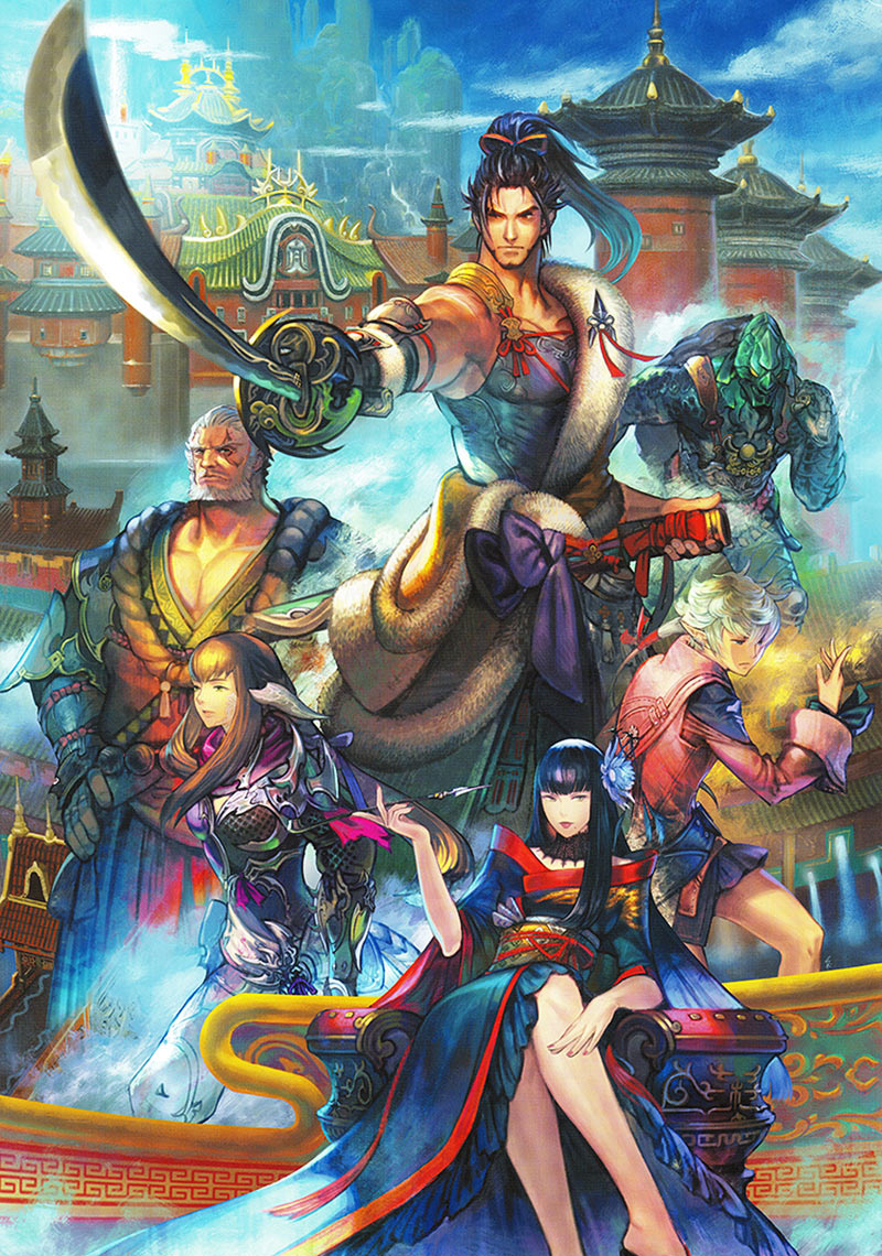 Promo Poster Art from Final Fantasy XIV: Stormblood