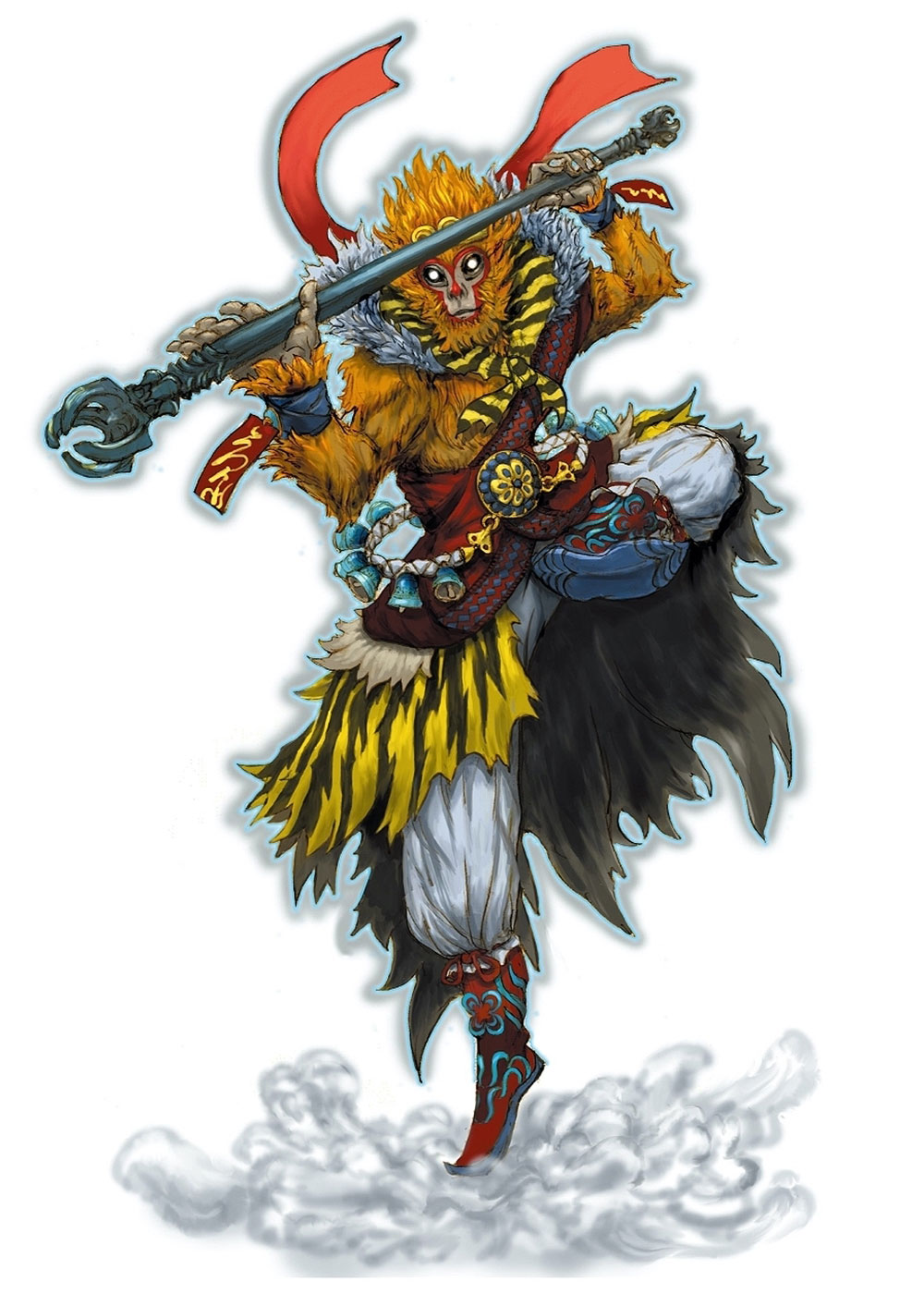 Qitian Dasheng Concept Art from Final Fantasy XIV: Stormblood