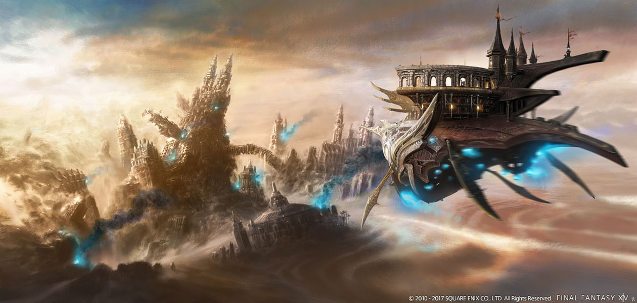 Rabanastre Art from Final Fantasy XIV: Stormblood