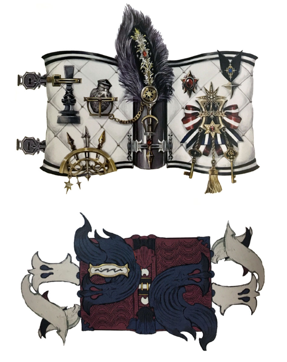 Scholar Books Art from Final Fantasy XIV: Stormblood