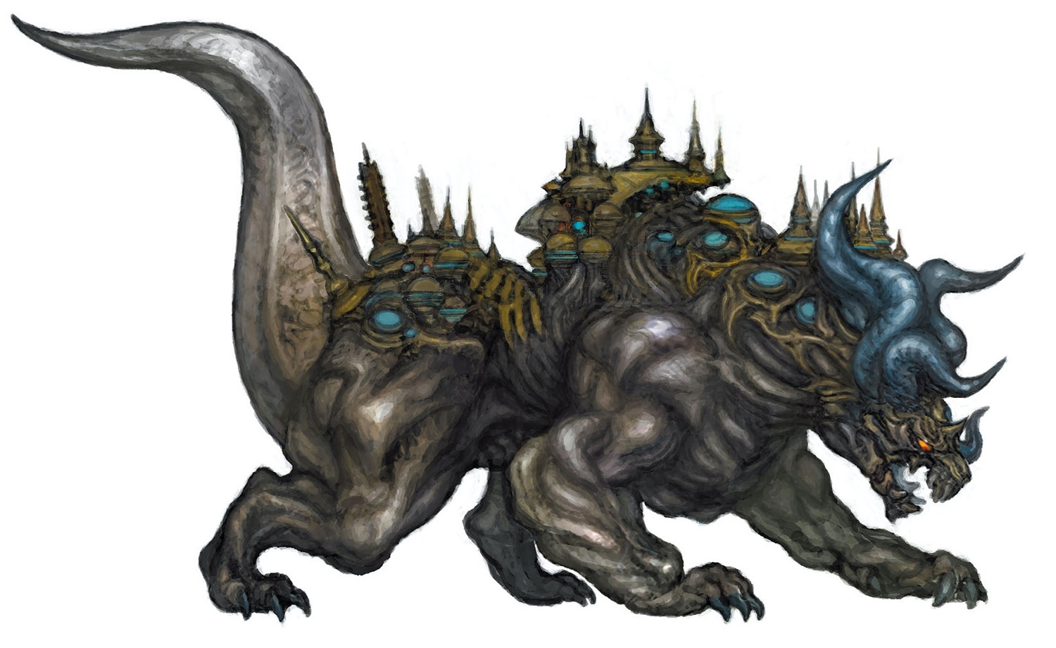 The Ultima Beast Concept Art from Final Fantasy XIV: Stormblood