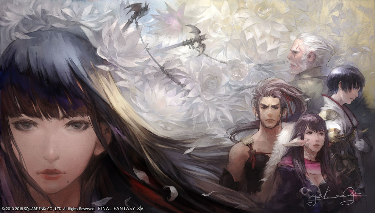Patch 4.3, Under the Moonlight Art from Final Fantasy XIV: Stormblood