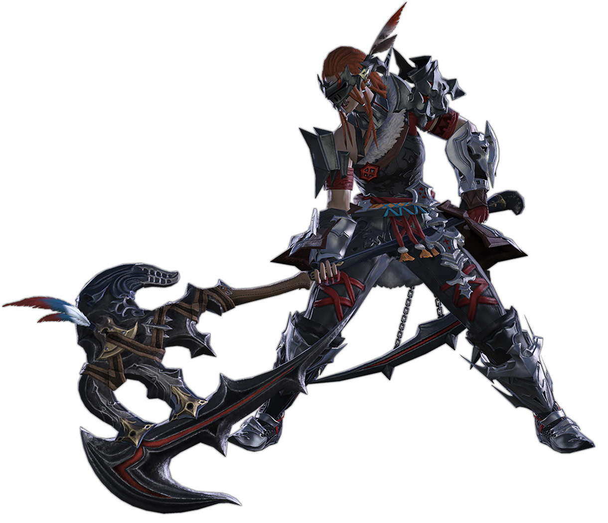 Warrior Render from Final Fantasy XIV: Stormblood