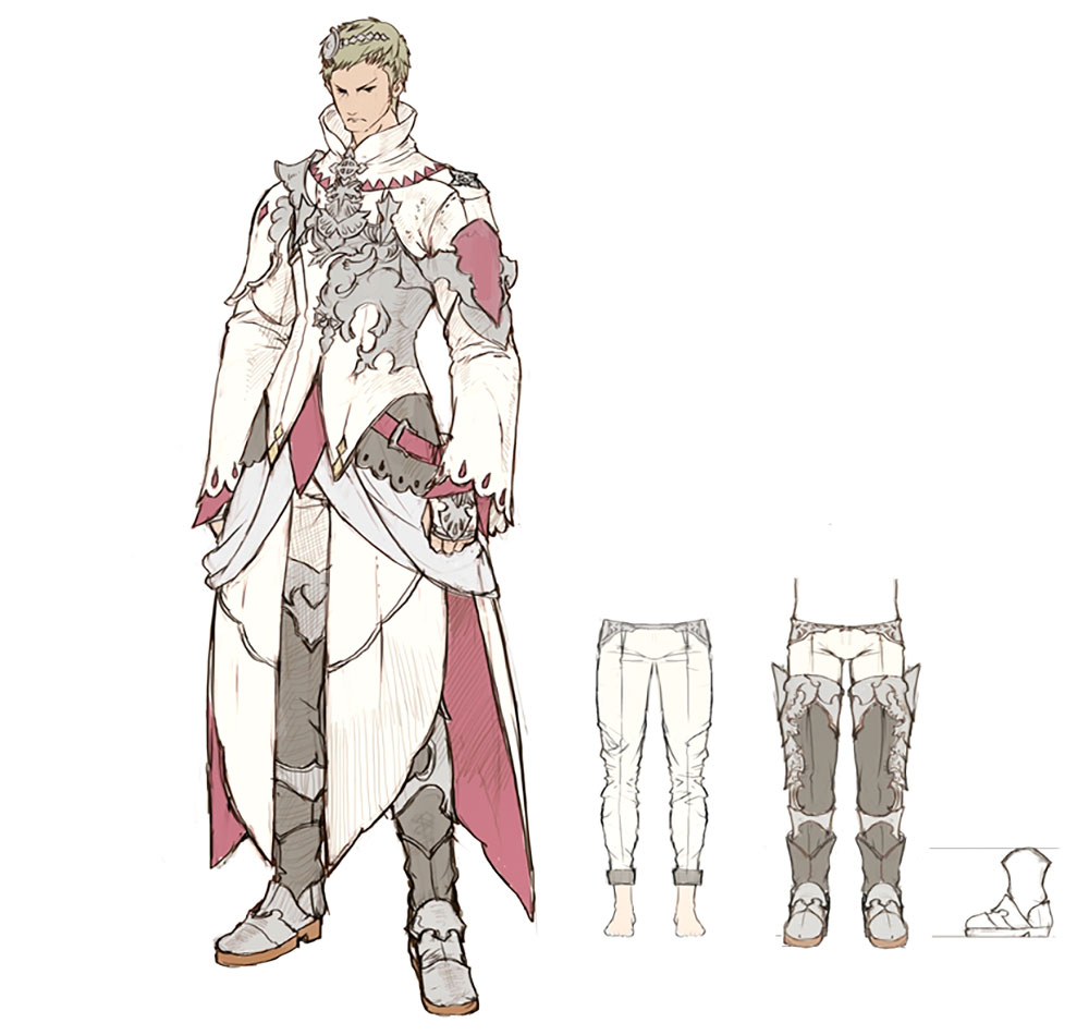 White Mage Male Art from Final Fantasy XIV: Stormblood