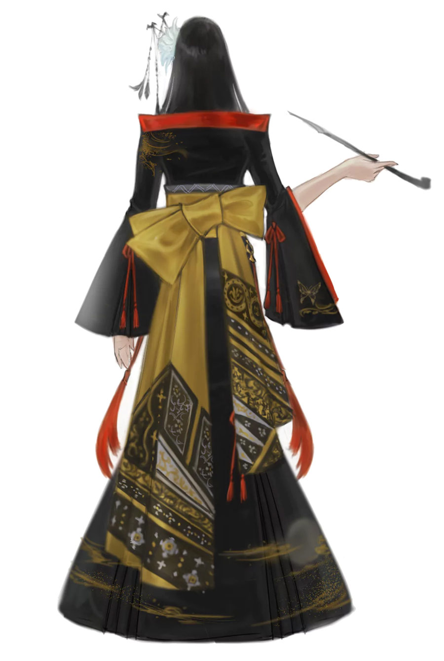 Yotsuyo, Backside Art from Final Fantasy XIV: Stormblood