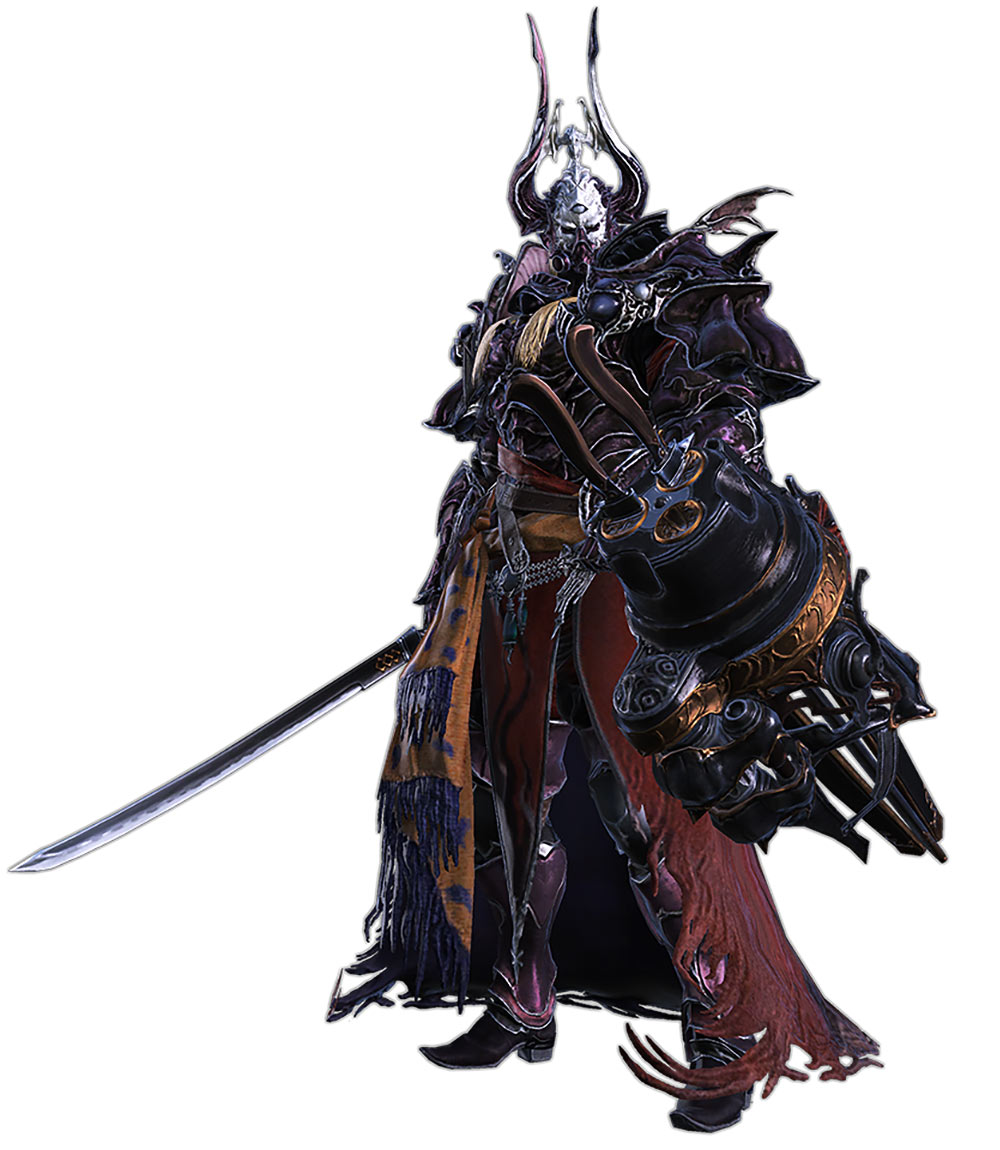 Zenos Render from Final Fantasy XIV: Stormblood