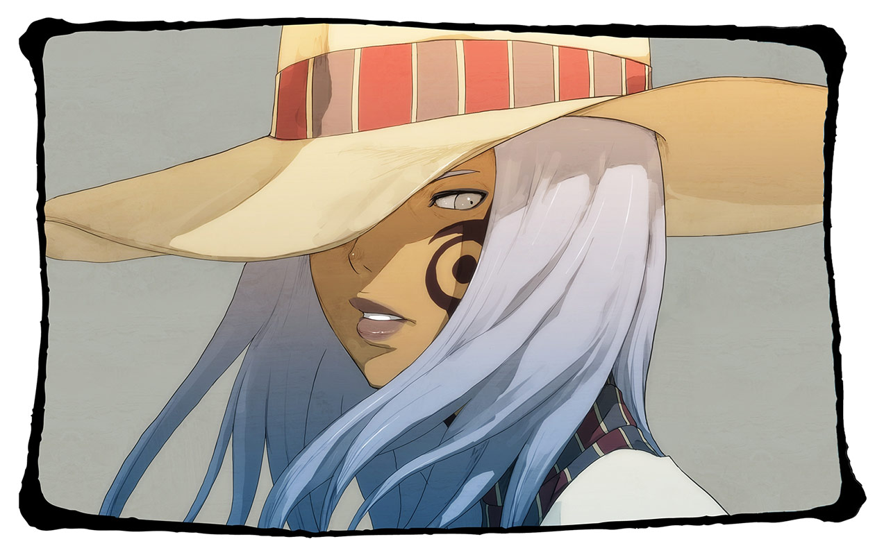 Lisa Face Art from Gravity Rush 2