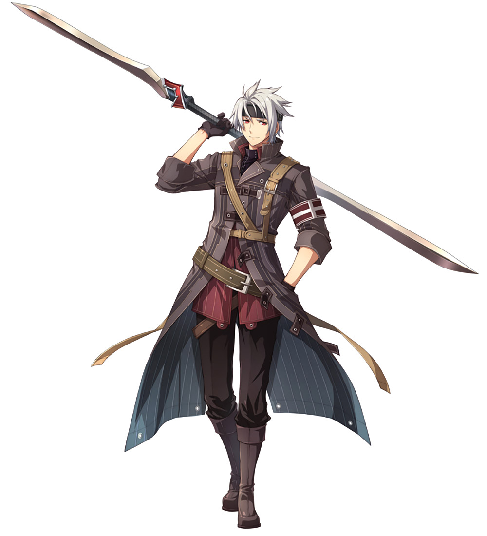 Crow Armbrust Character Art from The Legend of Heroes: Trails of Cold Steel II