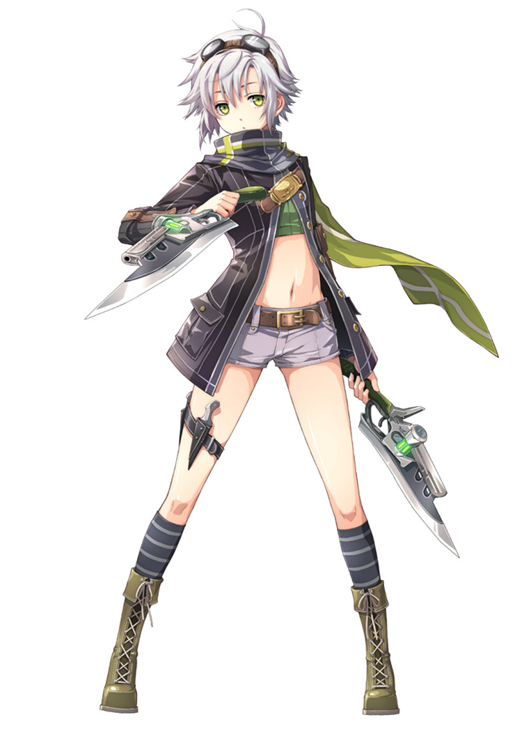 Fie Claussell Character Art from The Legend of Heroes: Trails of Cold Steel II