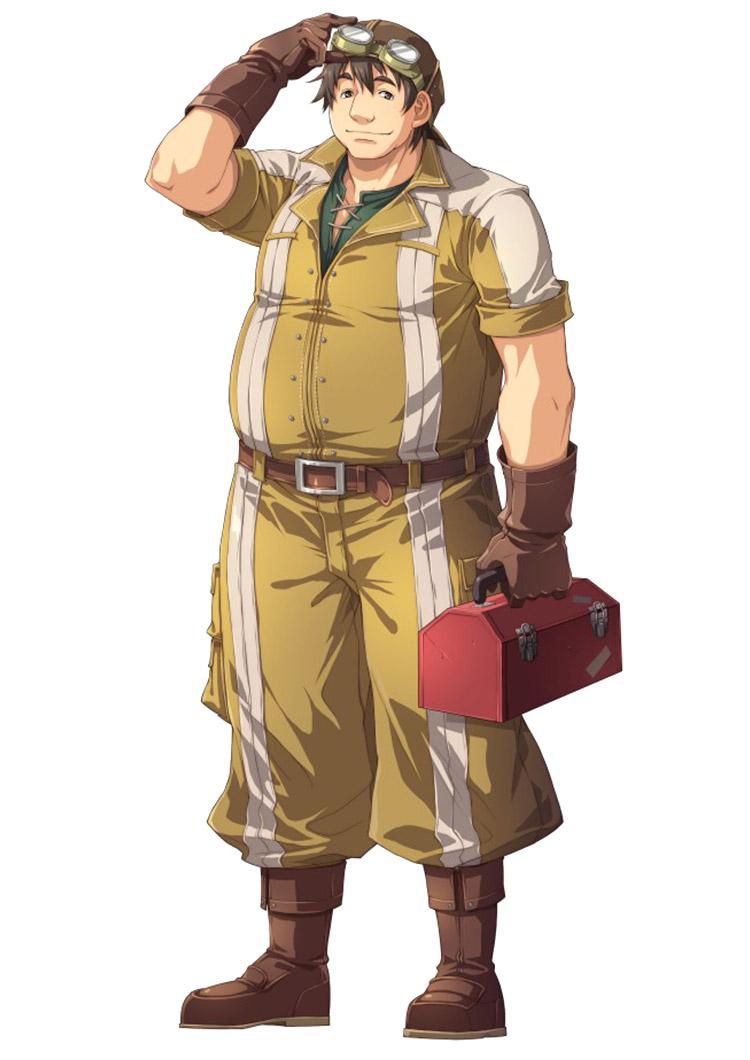 Georges Nome Character Art from The Legend of Heroes: Trails of Cold Steel II