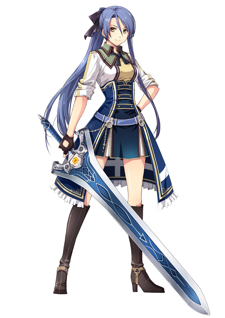 Laura S. Arseid Character Art from The Legend of Heroes: Trails of Cold Steel II