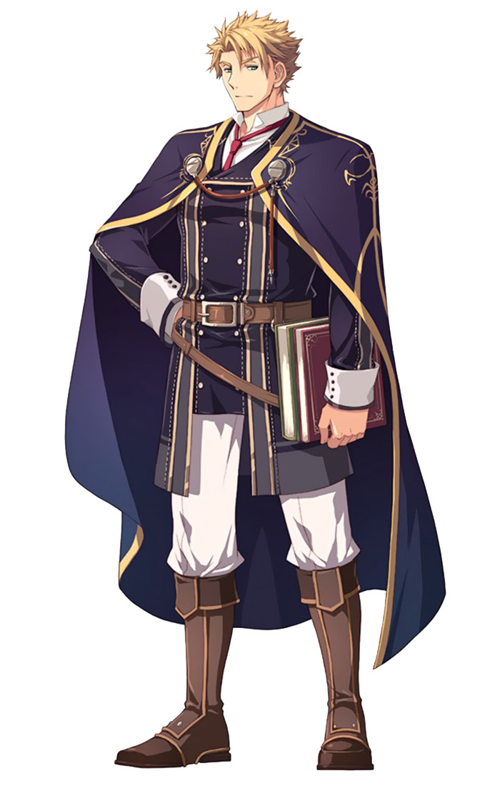 Neithardt Character Art from The Legend of Heroes: Trails of Cold Steel II