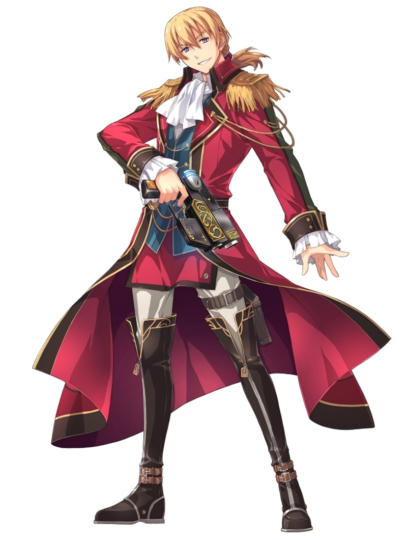 Olivert Reise Arnor Character Art from The Legend of Heroes: Trails of Cold Steel II
