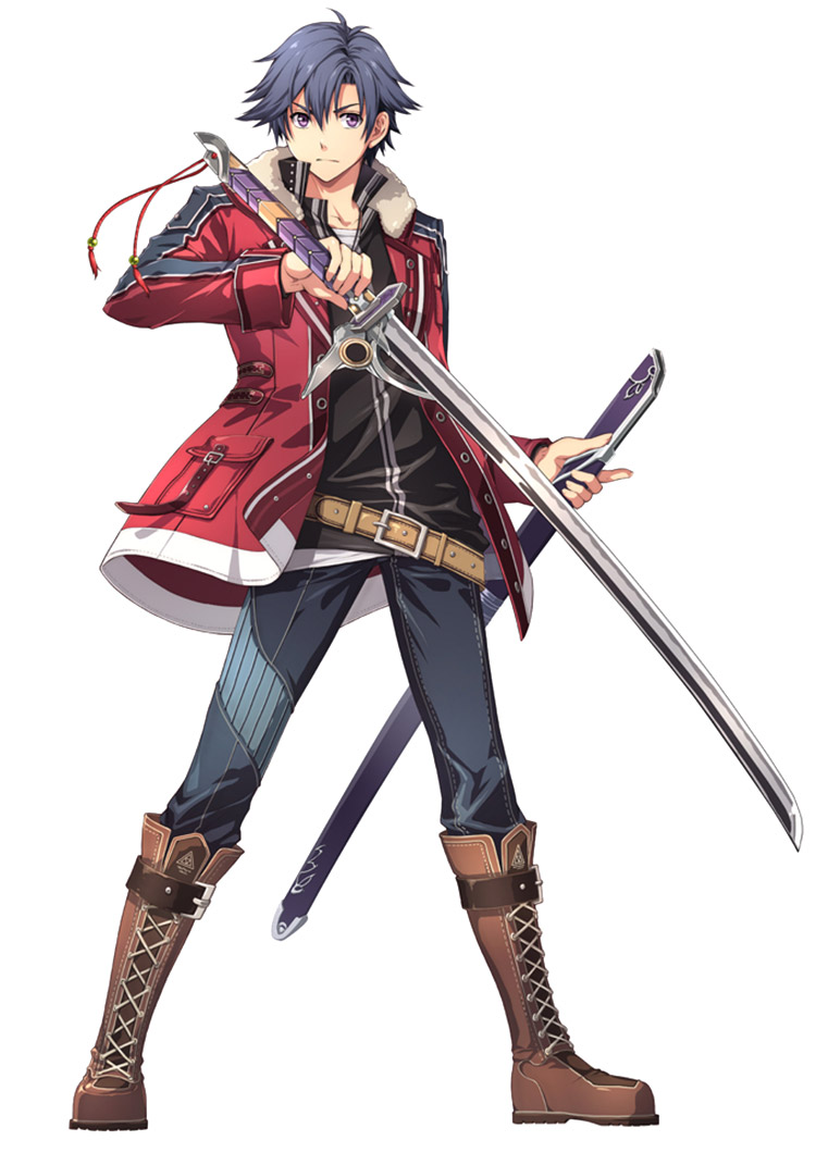 Rean Schwarzer Character Art from The Legend of Heroes: Trails of Cold Steel II