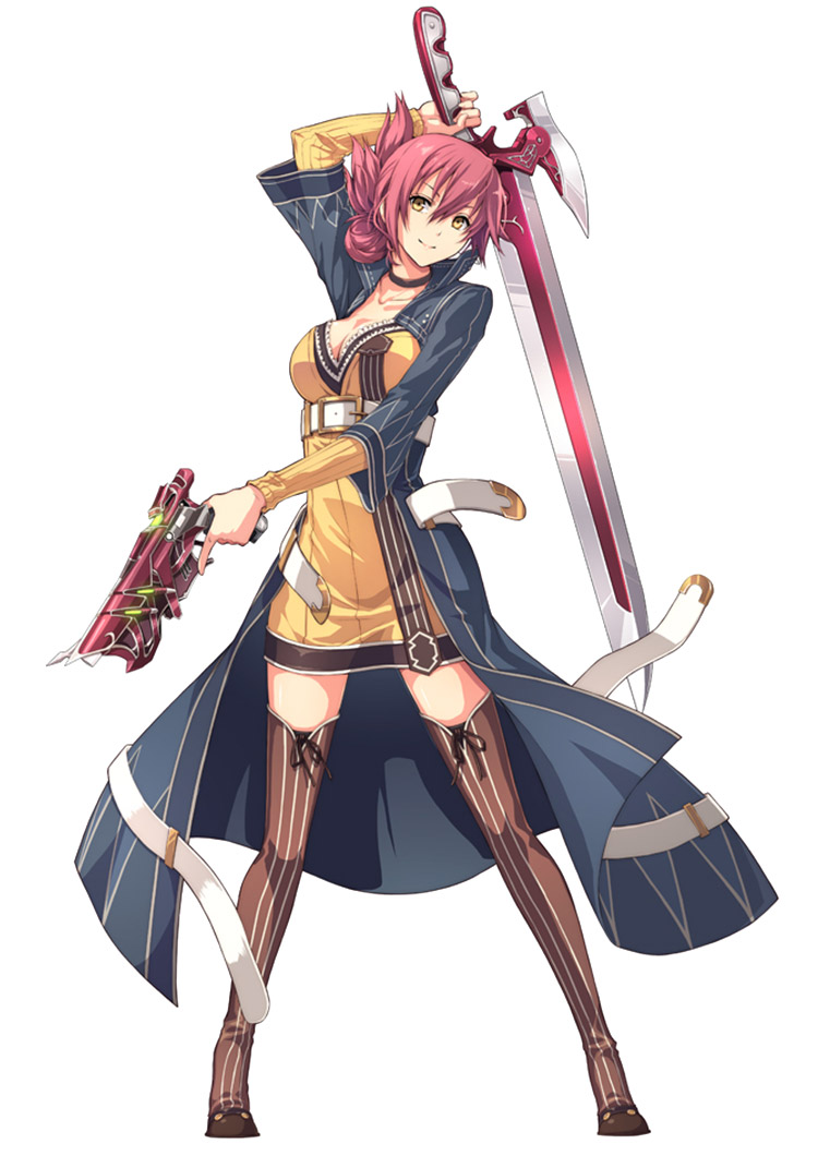 Sarah Valestine Character Art from The Legend of Heroes: Trails of Cold Steel II