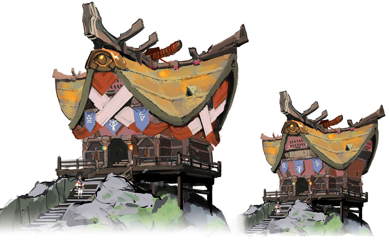 Building Art from The Legend of Zelda: Breath of the Wild
