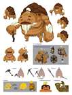 Elderly and Child Goron