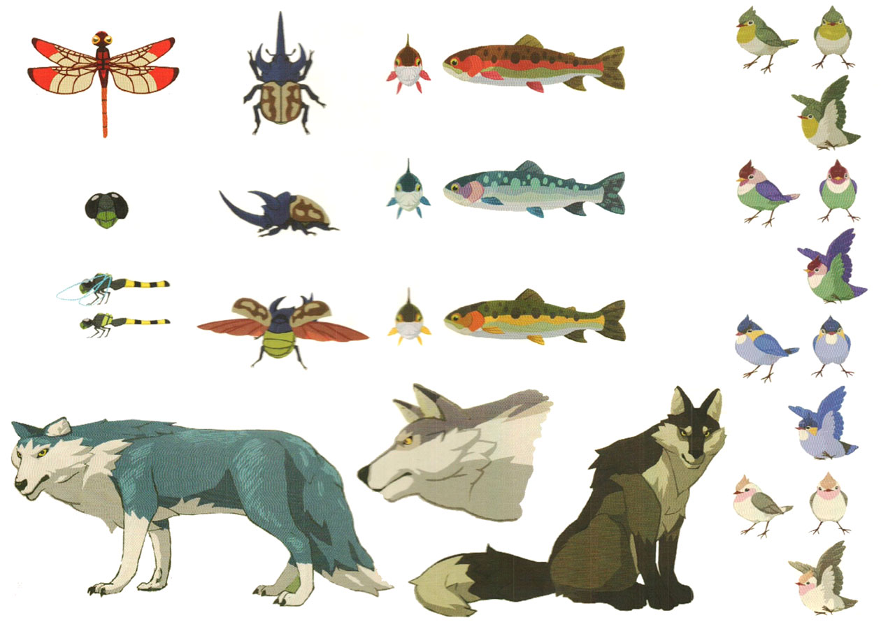 Fauna Art from The Legend of Zelda: Breath of the Wild