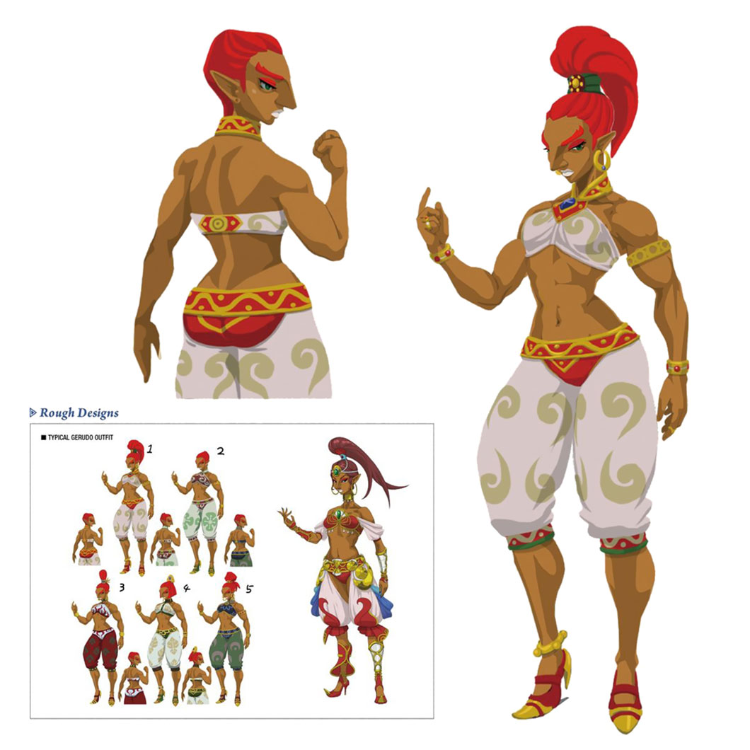 Gerudo Art from The Legend of Zelda: Breath of the Wild